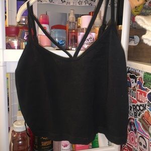 Black forever 21 crop top